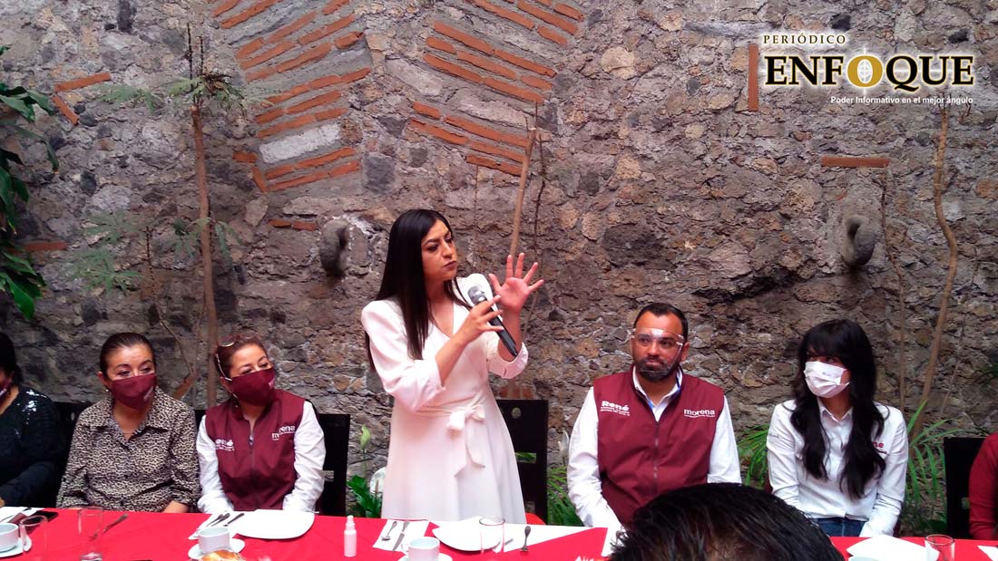 Afirma Claudia Rivera que su ventaja en las encuestas es de 20 puntos