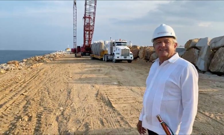 Obra del Corredor Transístmico estará a cargo de la Marina, revela AMLO