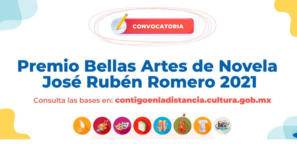 Abre la convocatoria al Premio Bellas Artes de Novela José Rubén Romero 2021 