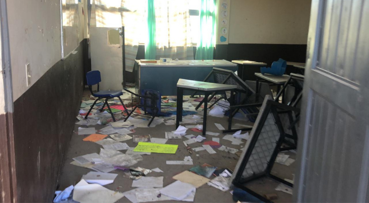 Vandalizan 50% de las escuelas del país; SNTE: deben remozarse antes de regresar a las aulas