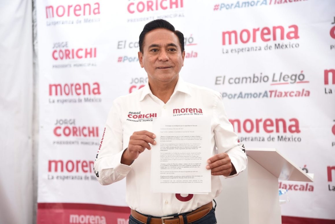 Jorge Corichi a favor de los jóvenes Tlaxcaltecas