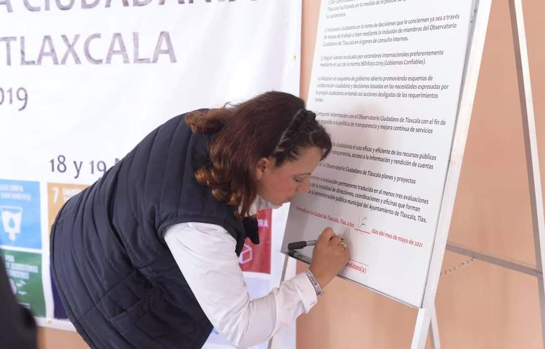 Organizan encuentro entre Observatorio Ciudadano y aspirantes a alcaldía en Tlaxcala 