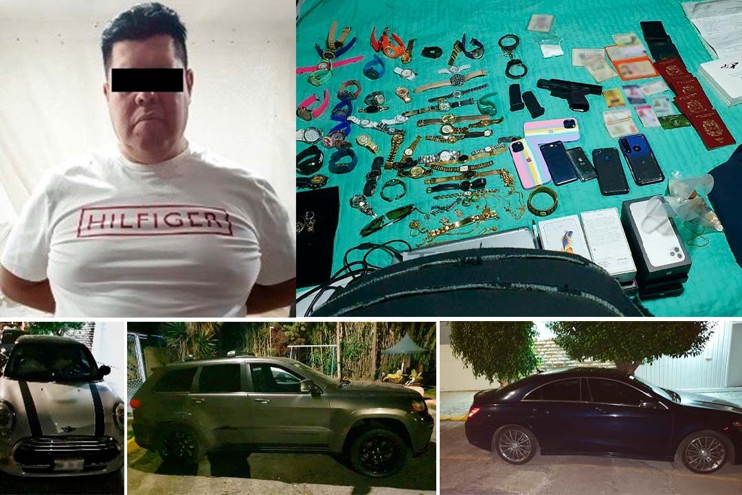 Detienen en Puebla  al actual líder de la Unión Tepito, Amado Vicente N.