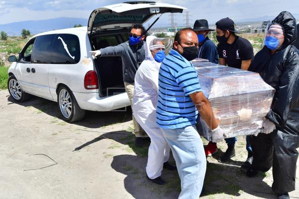 México registra 230 defunciones por Covid-19 en las últimas horas