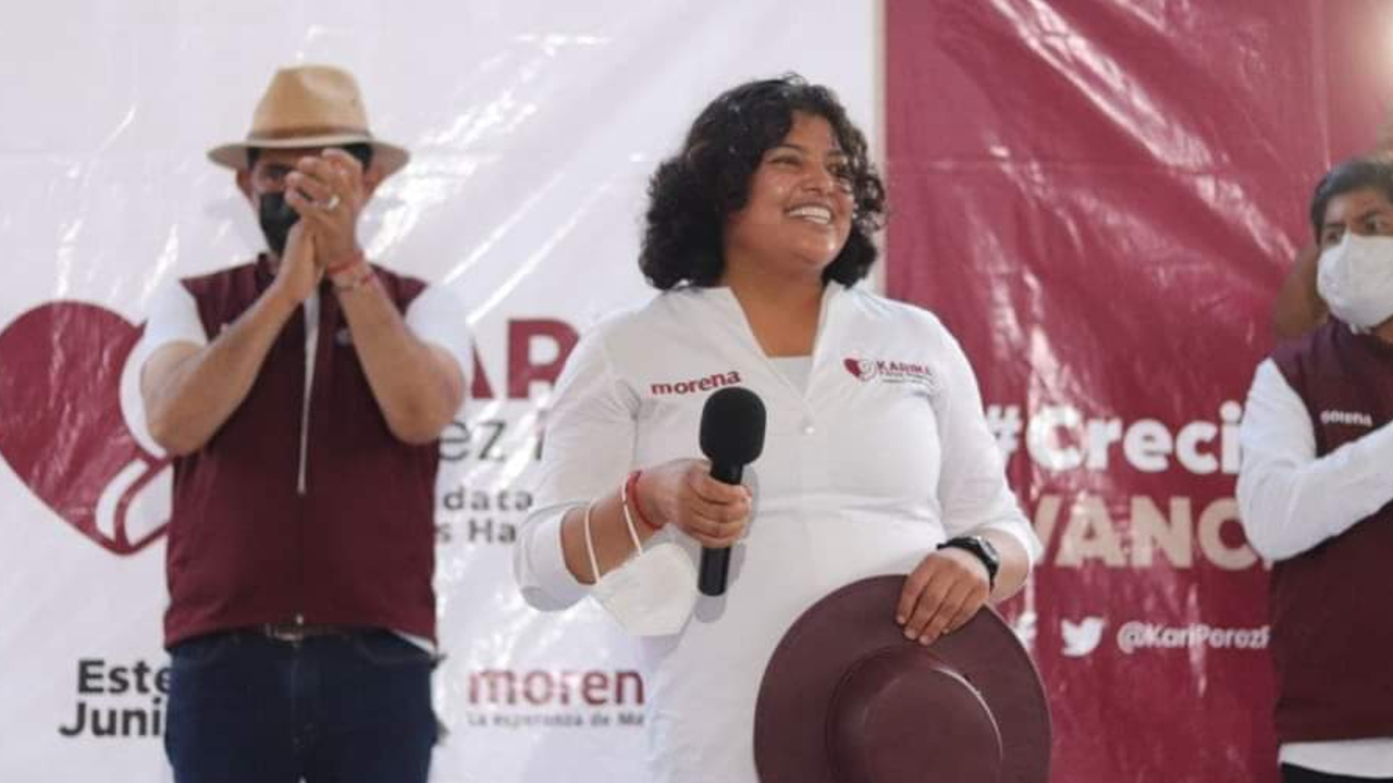  Karina Pérez Popoca lideraría las preferencias electorales por la Alcaldía de San Andrés Cholula