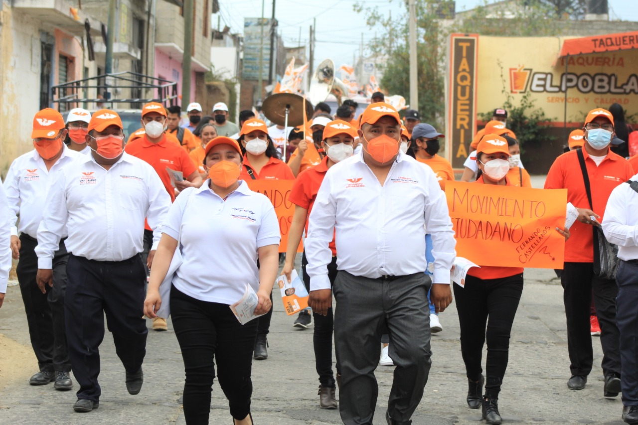 Con Propuestas sólidas destaca Fernando Castellanos para la alcaldía de San Andrés Calpan