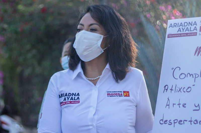 IEE aprueba por unanimidad registro de candidatura de  Ariadna Ayala por el PT para la presidencia municipal de Atlixco