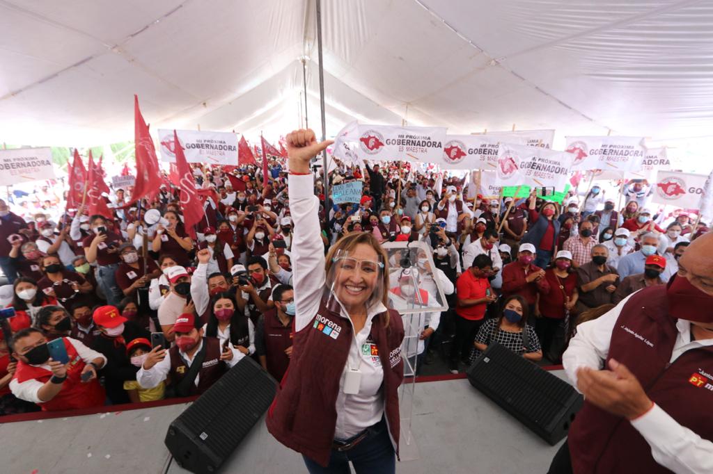 Campesinos de zona oriente de Tlaxcala, refrendan apoyo hacia Cuéllar Cisneros 