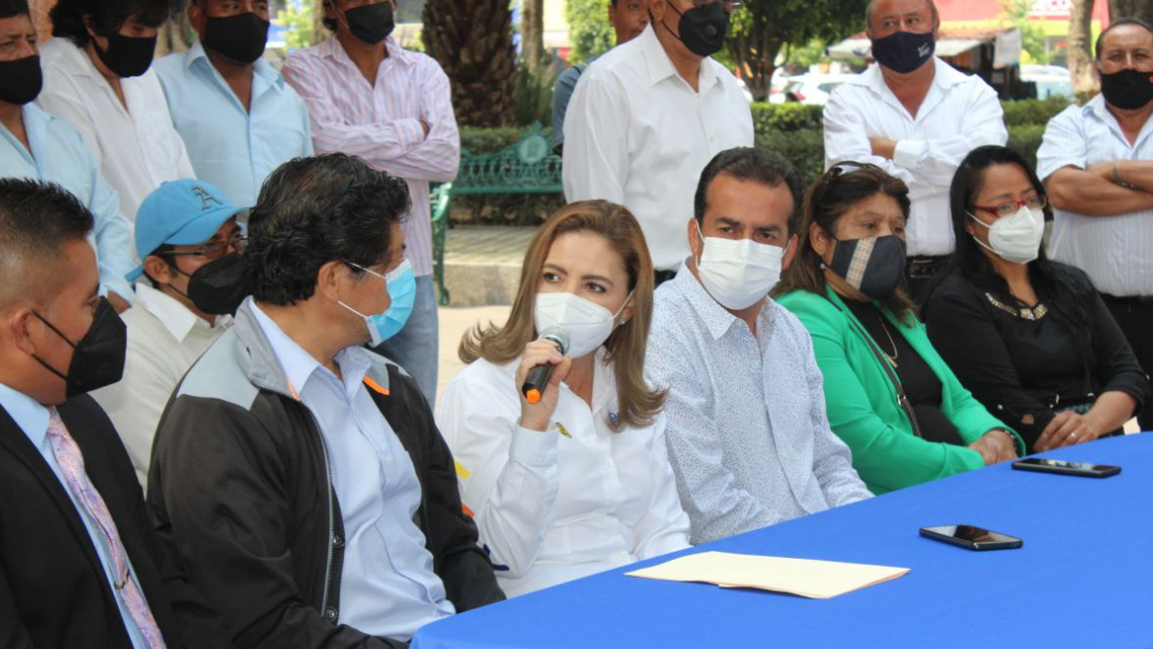 Paola Angón candidata por la Alcaldía de San Pedro, buscaría un sistema de transporte particular más seguro