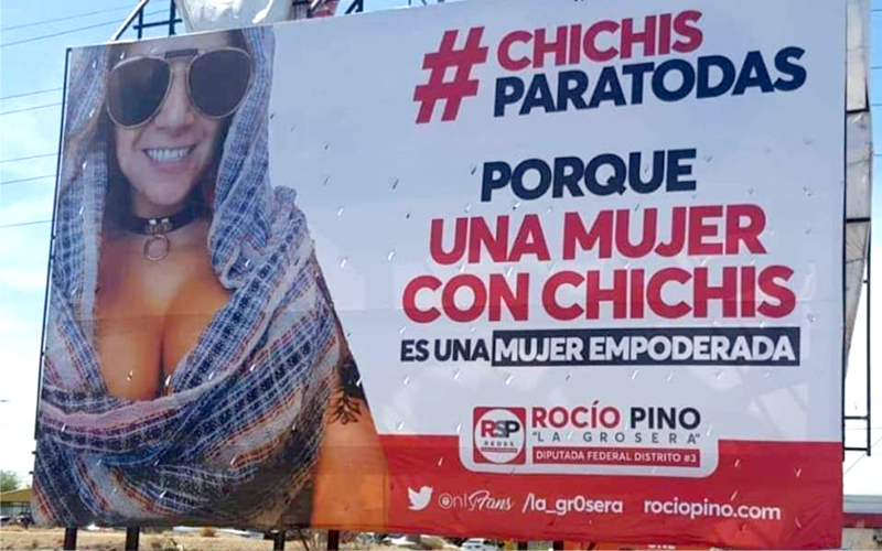 Candidata a diputada promete implantes gratis: “Una mujer con chichis a su gusto es una mujer segura y empoderada"