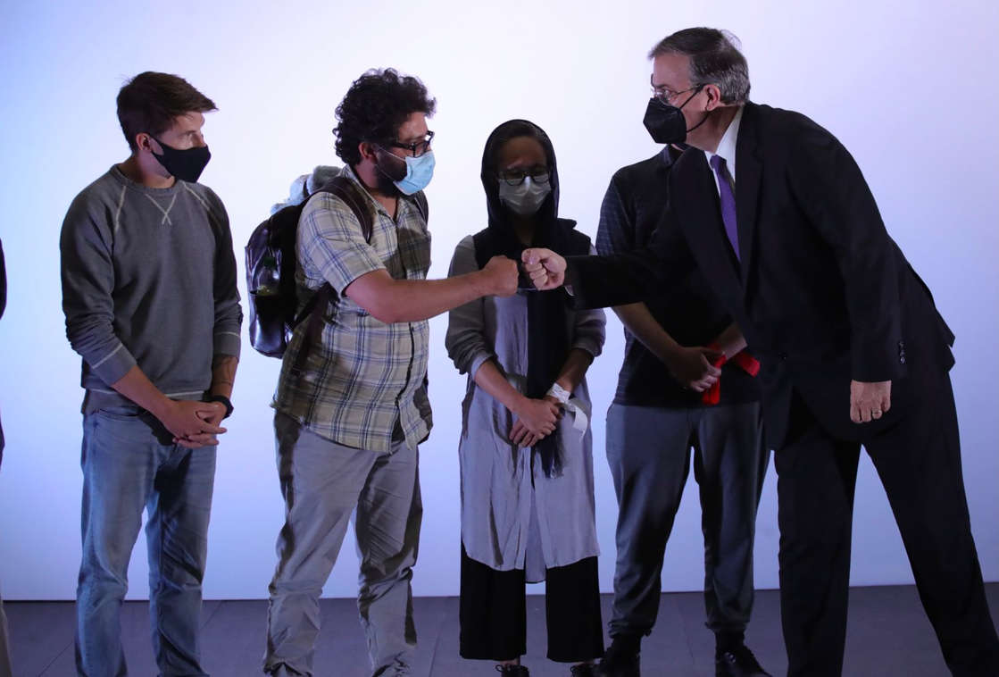 Refugiados afganos llegaron a México