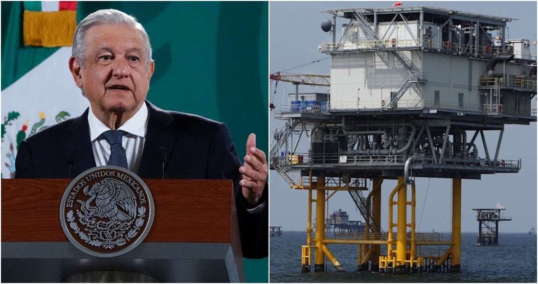 AMLO da pésame y a familias de víctimas de incendio en plataforma de Pemex; otorgaremos apoyo