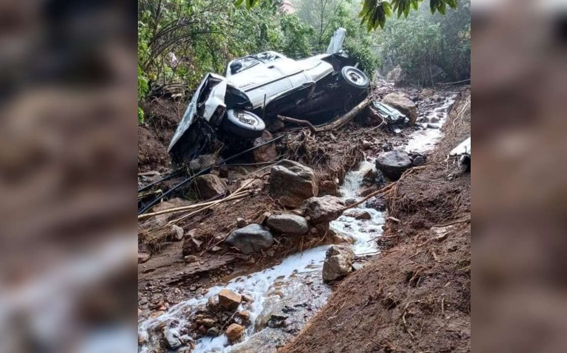 Reportan daños en Oaxaca tras lluvias provocadas por Grace