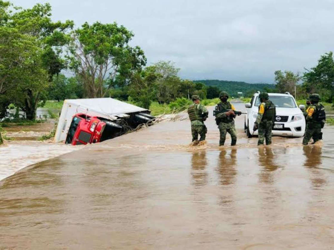 Aplica el Ejército Mexicano Plan DN-III-E en Sinaloa por ‘Nora’