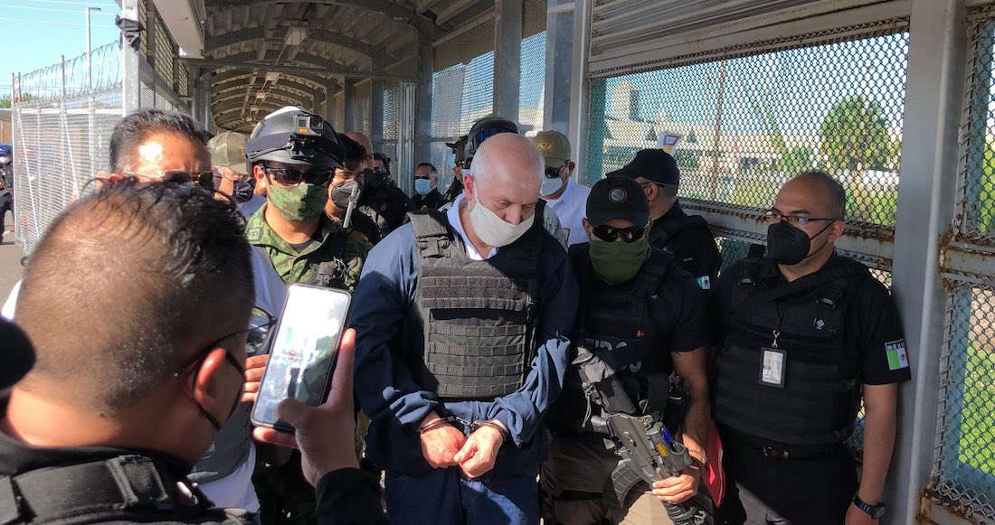 EU entrega a México a Benjamín Arellano Félix; la FGR recibe a “El Doctor” en Matamoros