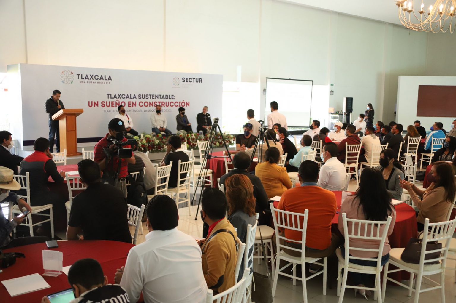 La secretaría de turismo realizó las mesas de trabajo Tlaxcala sustentable “un sueño en construcción”