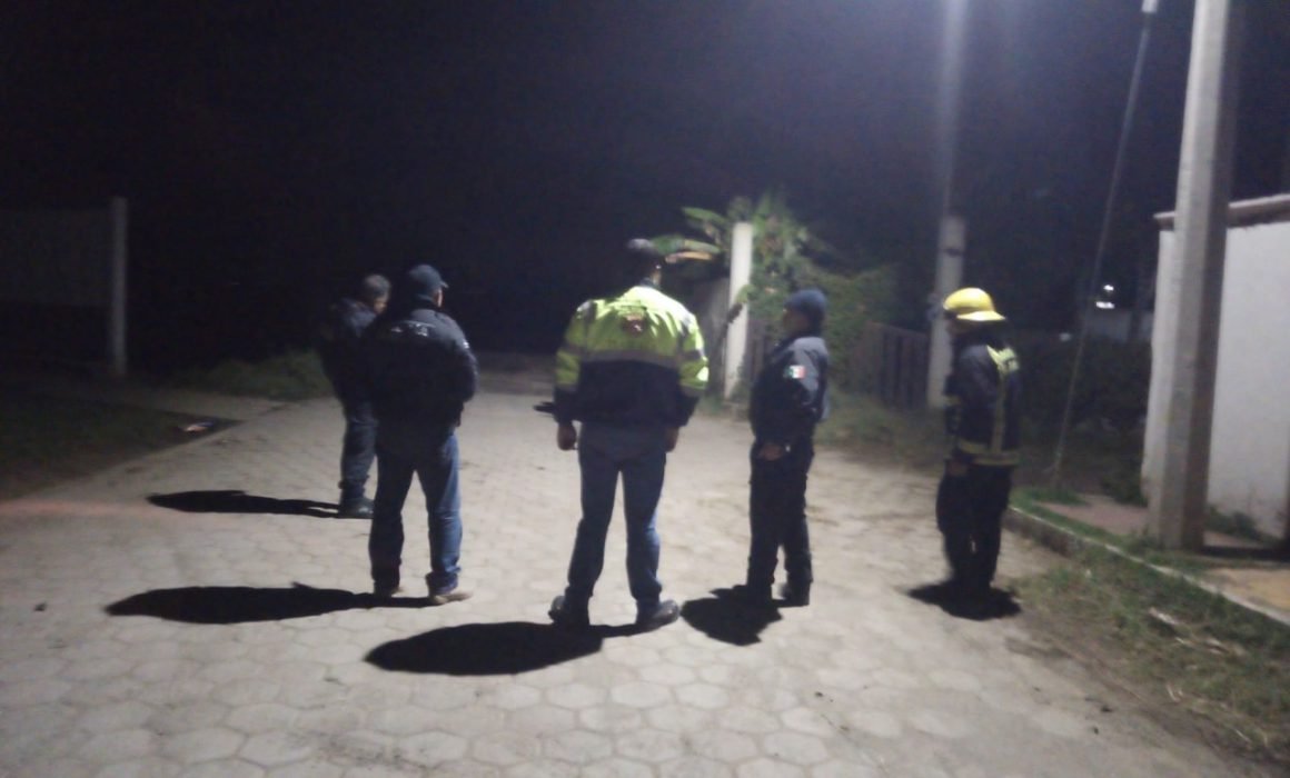 Atendió Protección Civil fuga de gas la madrugada de este lunes en Tenanyecac