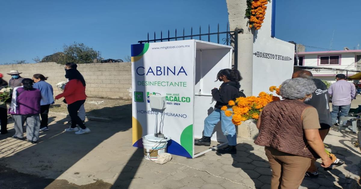 Reporta protección civil y la SSC saldo blanco en visita a panteones