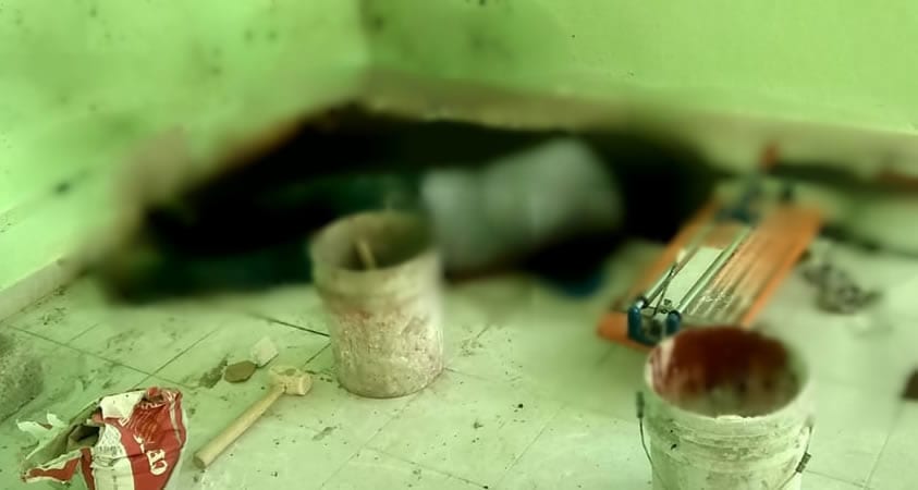 Hombre es asesinado a martillazos en la iglesia de Actzingo; se sospecha de su compañero de trabajo