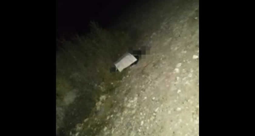 Encuentran cadaver de hombre embolsado en Tlacotepec; tenia un narco mensaje