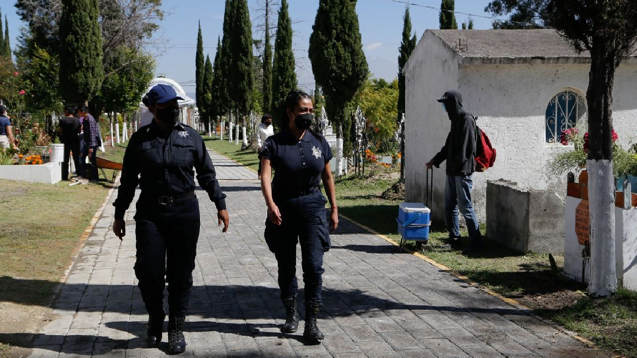 En San Andrés Cholula reportaron saldo blanco tras las festividades del Día de Muertos 