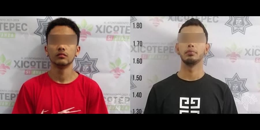 Jóvenes colombianos son detenidos por narcomenudeo en municipio de Puebla