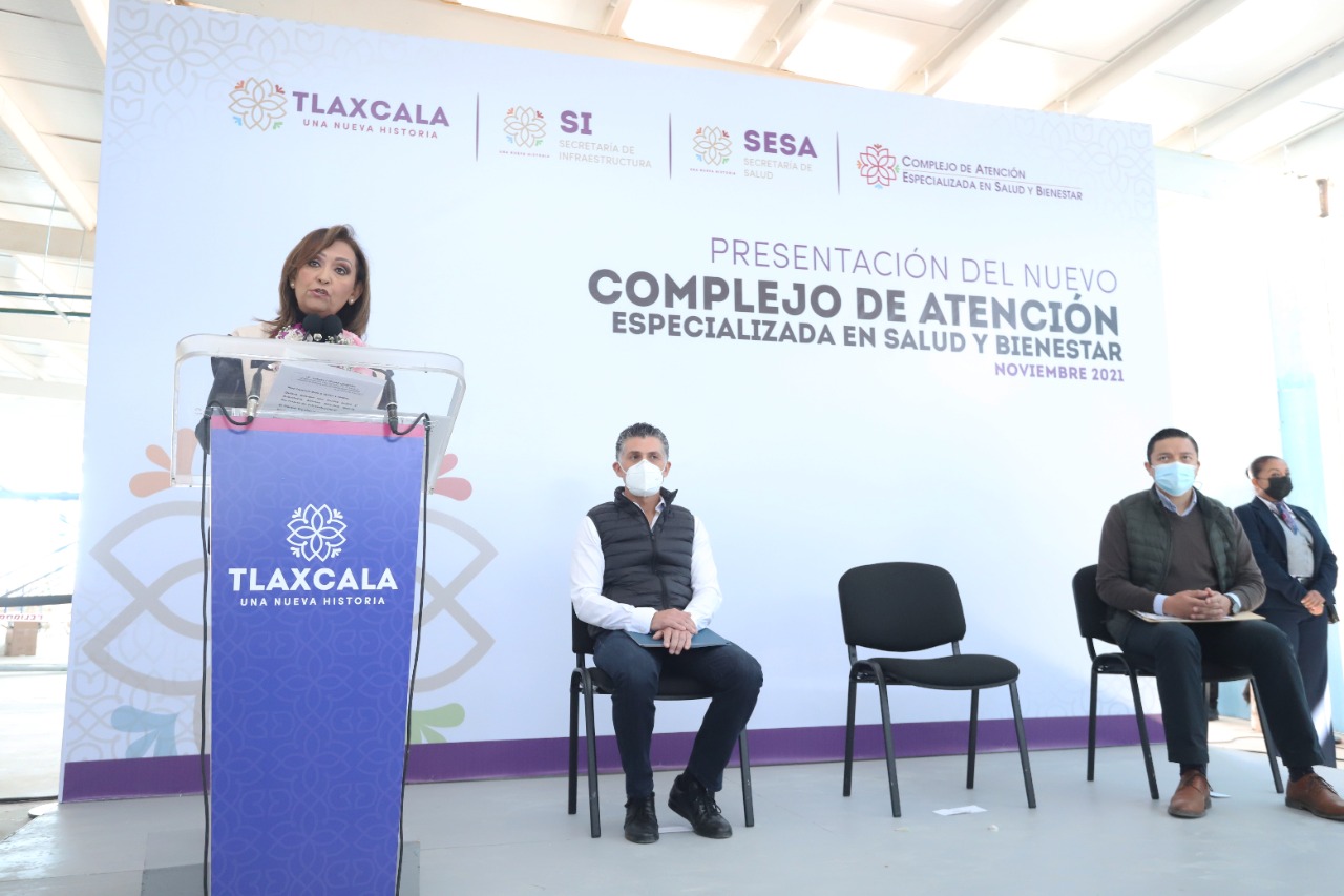 Presenta Lorena Cuéllar el complejo de atención especializada en salud y bienestar