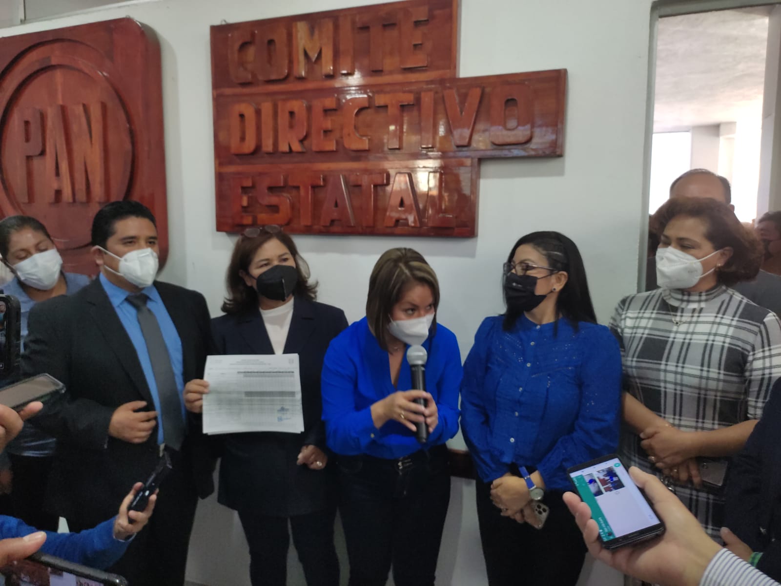 Senadora Minerva Hernández si contenderá por la dirigencia del PAN Tlaxcala