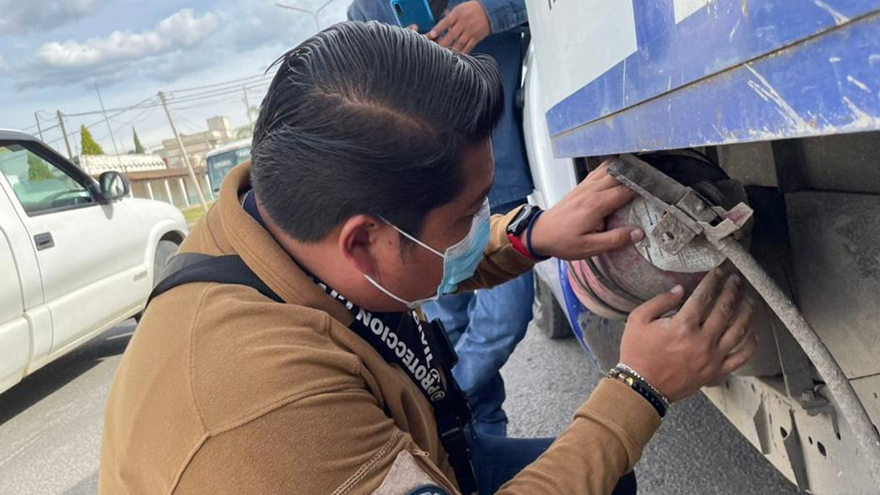 En San Andrés Cholula se realizaron revisiones a Pipas de Gas LP 