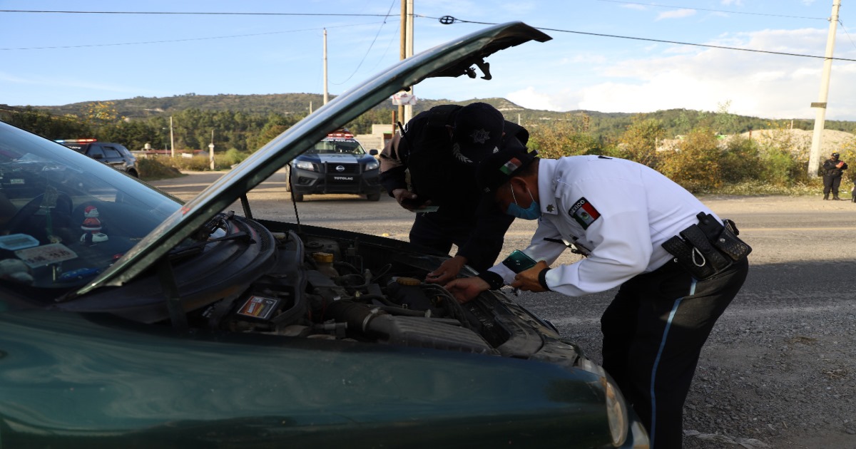 SSC recuperó vehículos con reporte de robo durante recorridos preventivos