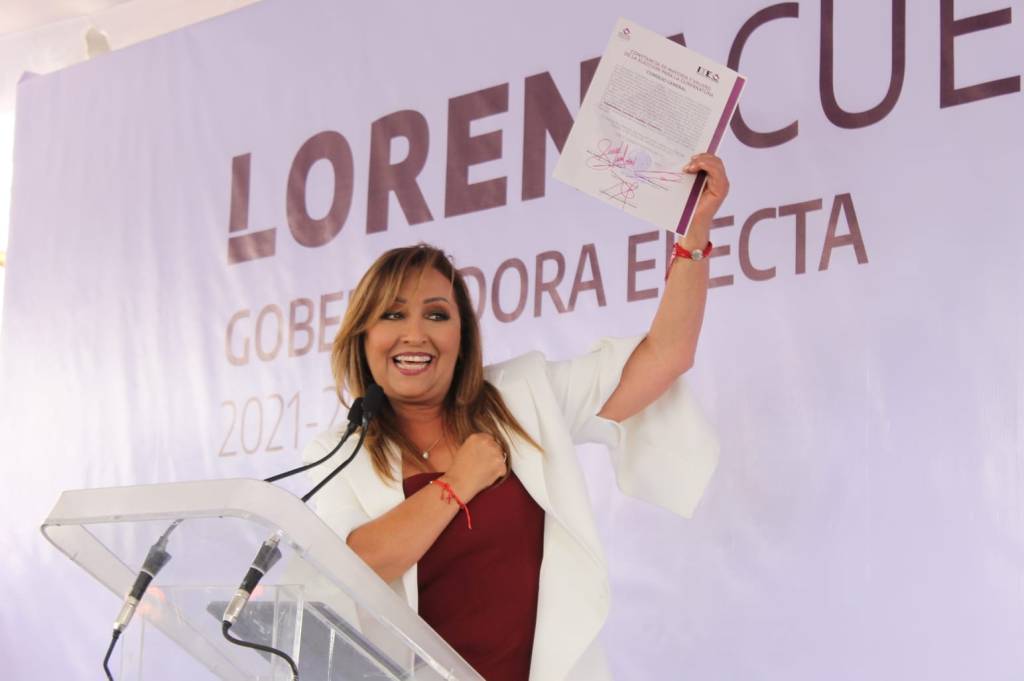 Sorprende alta aceptación de Lorena Cuéllar en encuestas