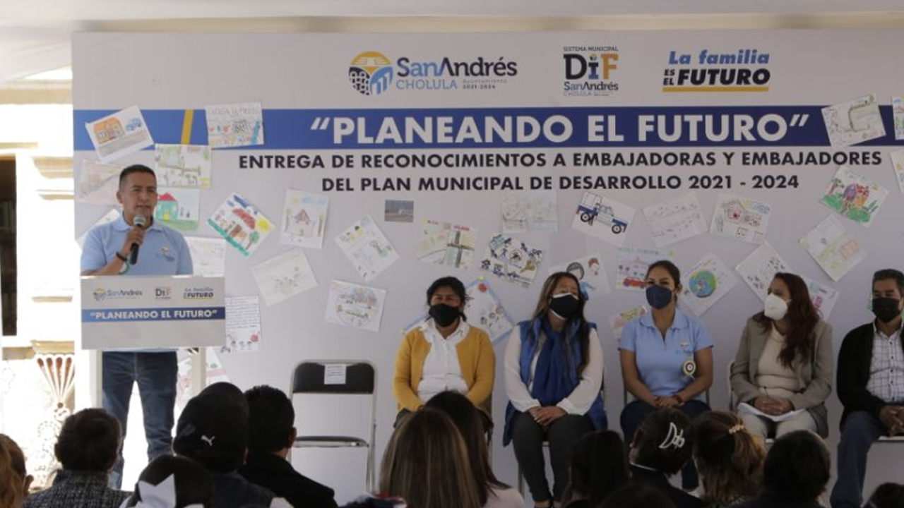 Ayuntamiento de San Andrés Cholula buscará la inclusión de la niñez en su Plan de Desarrollo