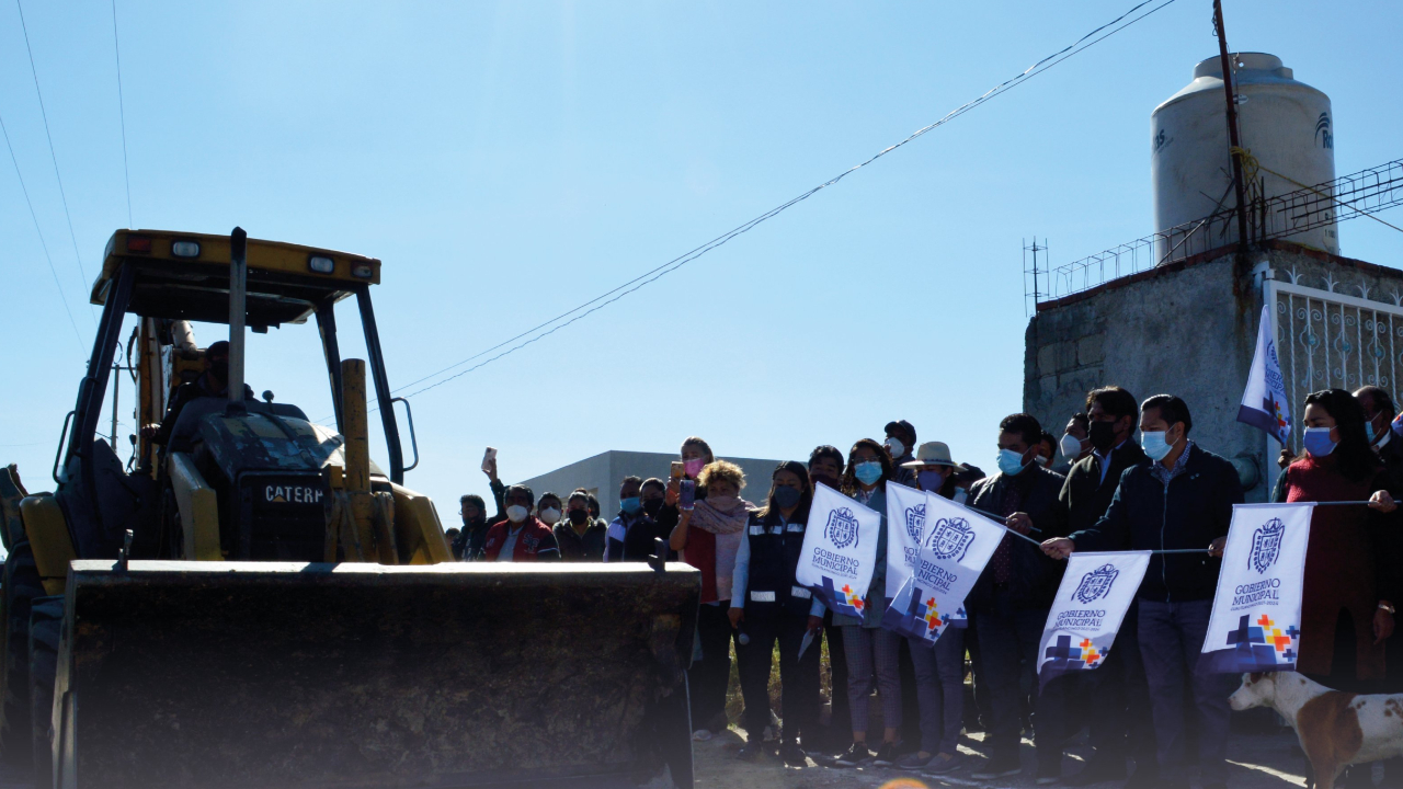 Ayuntamiento de Cuautlancingo inició con los arranques de obras en diferentes juntas auxiliares 