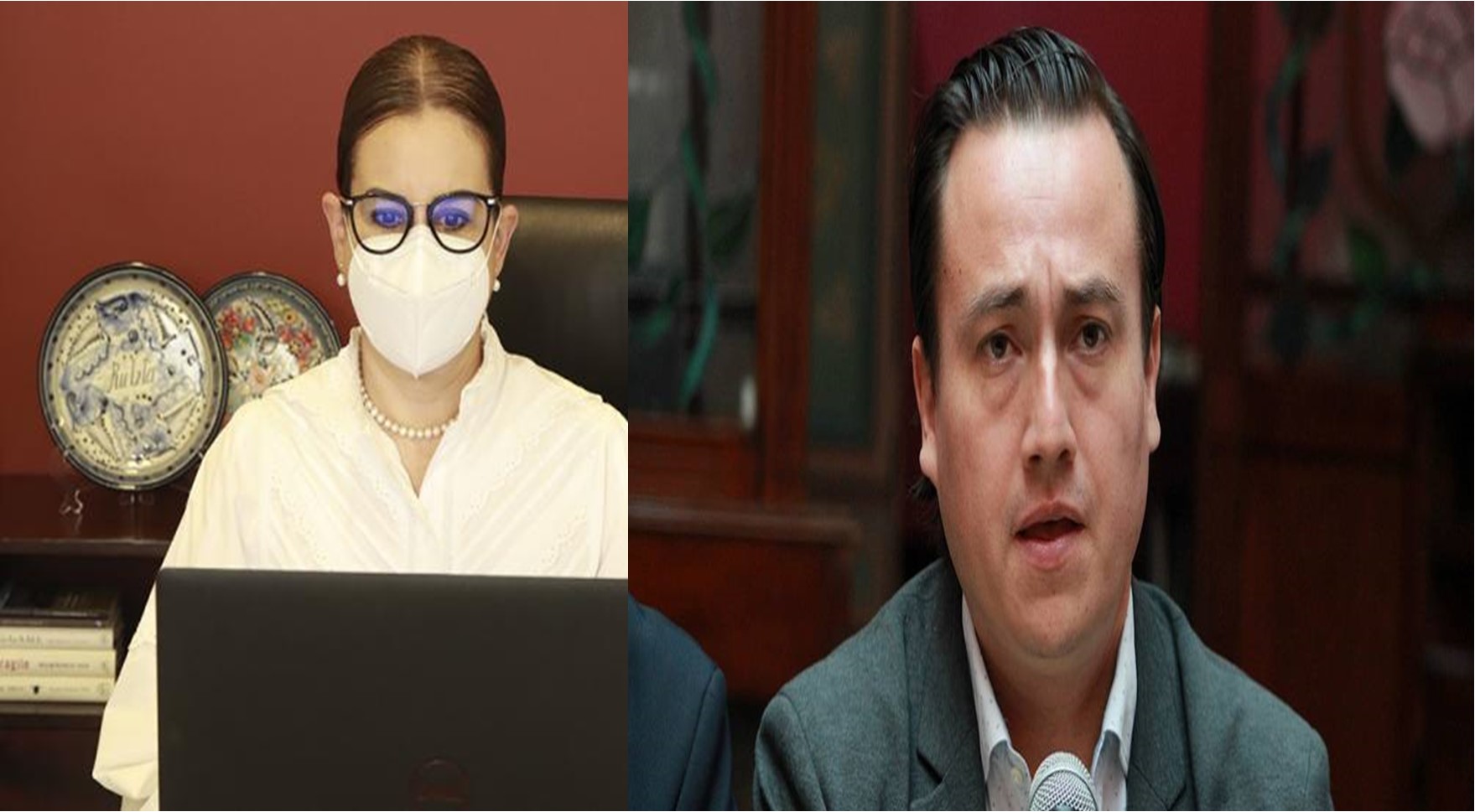 Alcalde de Tecamachalco regresa a Puebla; se reúne con la secretaria de Gobernación 