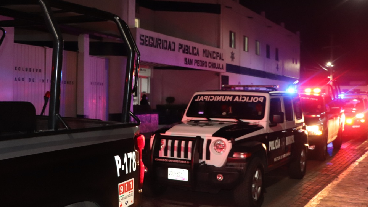 En Pedro Cholula efectuaron el Operativo "Coordinación Regional Puebla” 