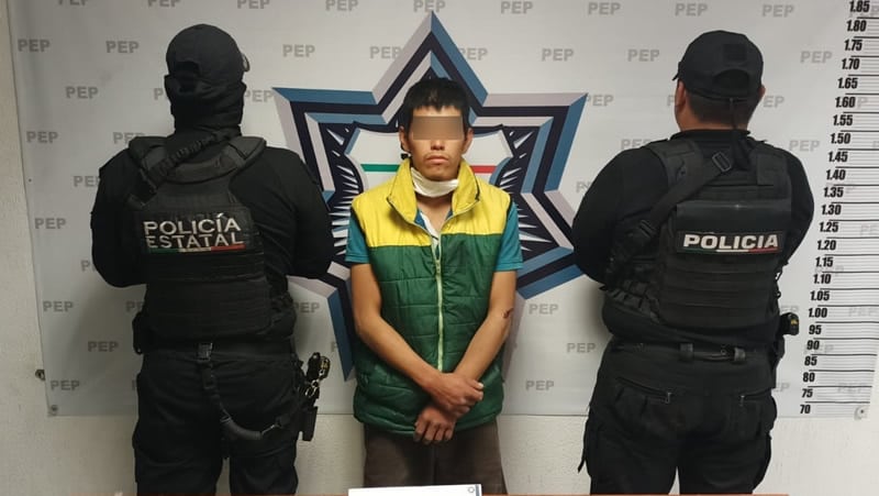 Detienen a narcovendedor de 20 años en la colonia Minerales de Sur