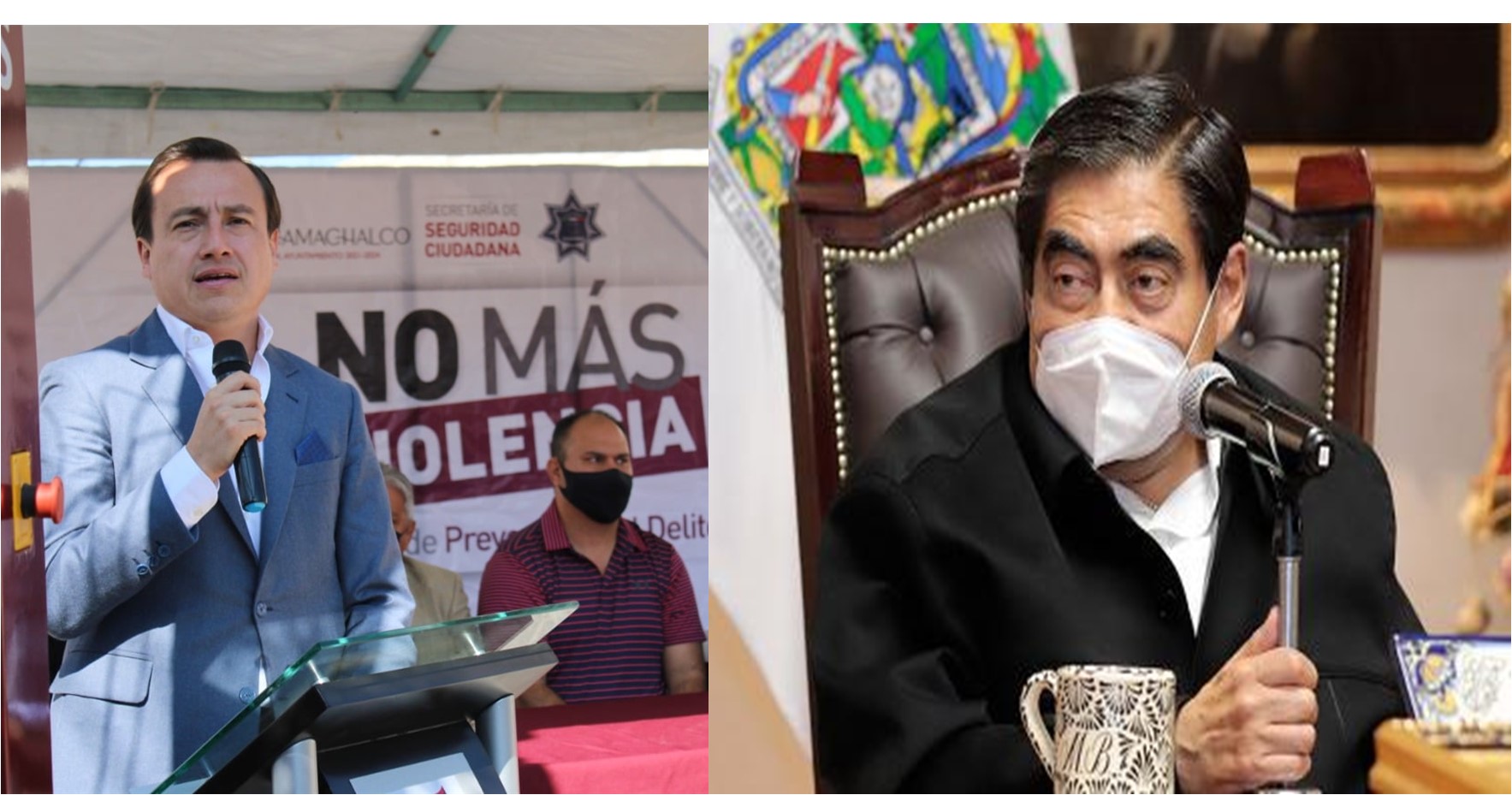 Barbosa Huerta asegura que cambiar al secretario de Seguridad en Tecamachalco es decisión del alcalde 