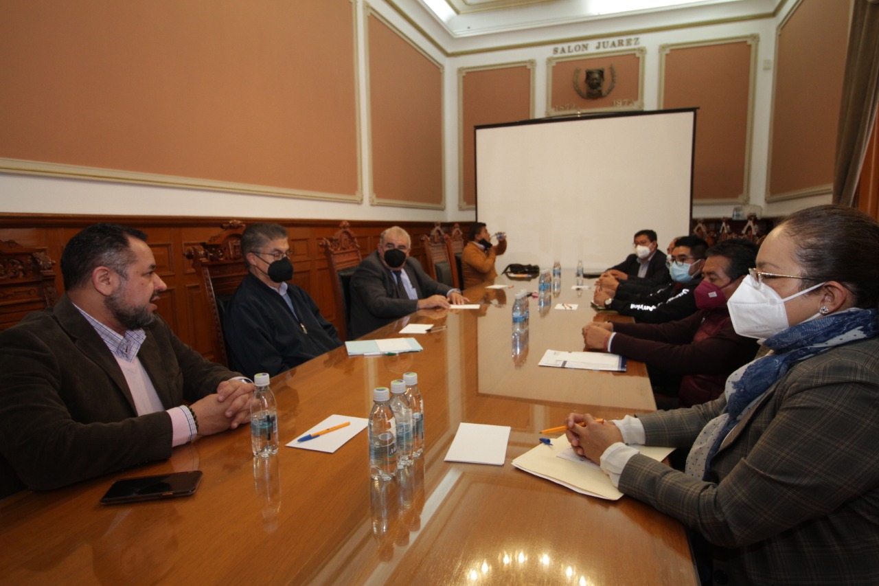 Establece SEGOB mesa de diálogo entre sindicato y representantes de la empresa AMATECH