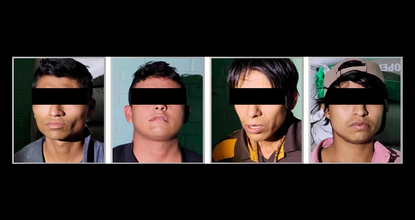 Narco menudistas son enviados a prisión tras detenerlos en el sur de la ciudad de Puebla