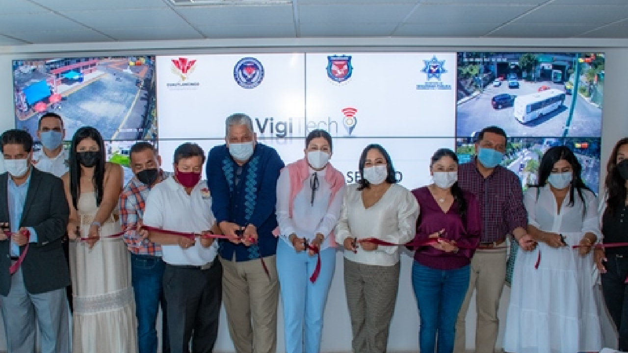 Ayuntamiento de Cuautlancingo mejoró sus Sistemas de Videovigilancia y Geolocalización 
