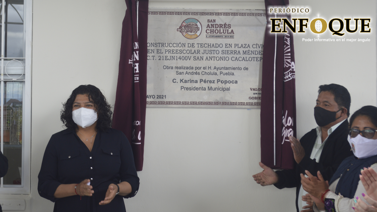 Para Karina Popoca el proceso de transición tiene que ser una actividad para conocer la gobernabilidad de San Andrés Cholula