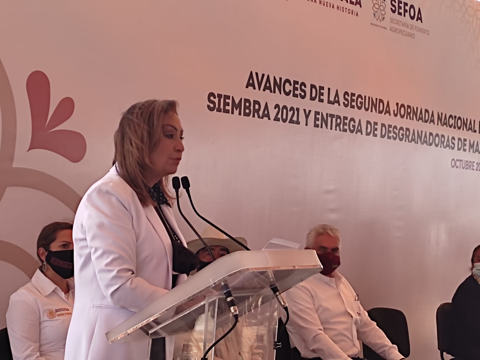 Va Lorena Cuéllar por apoyo al campo