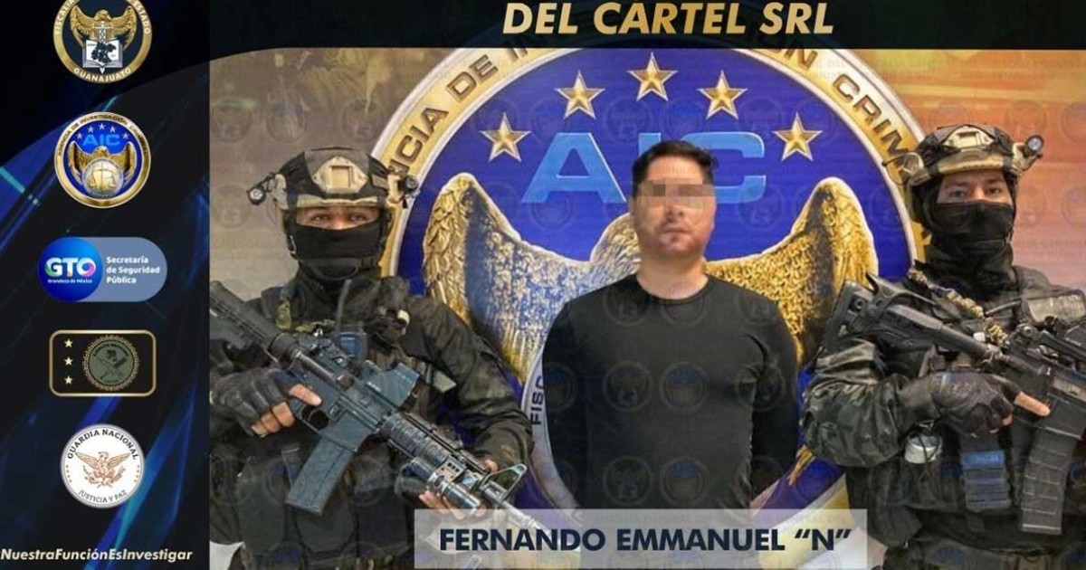 Capturan a el nuevo líder del Cártel de Santa Rosa de Lima 'El Panther', supuesto sucesor del 'Marro'