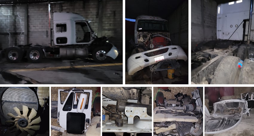 Catean domicilio en Totimehuacán y recuperan un tracto camión robado; no hay detenidos