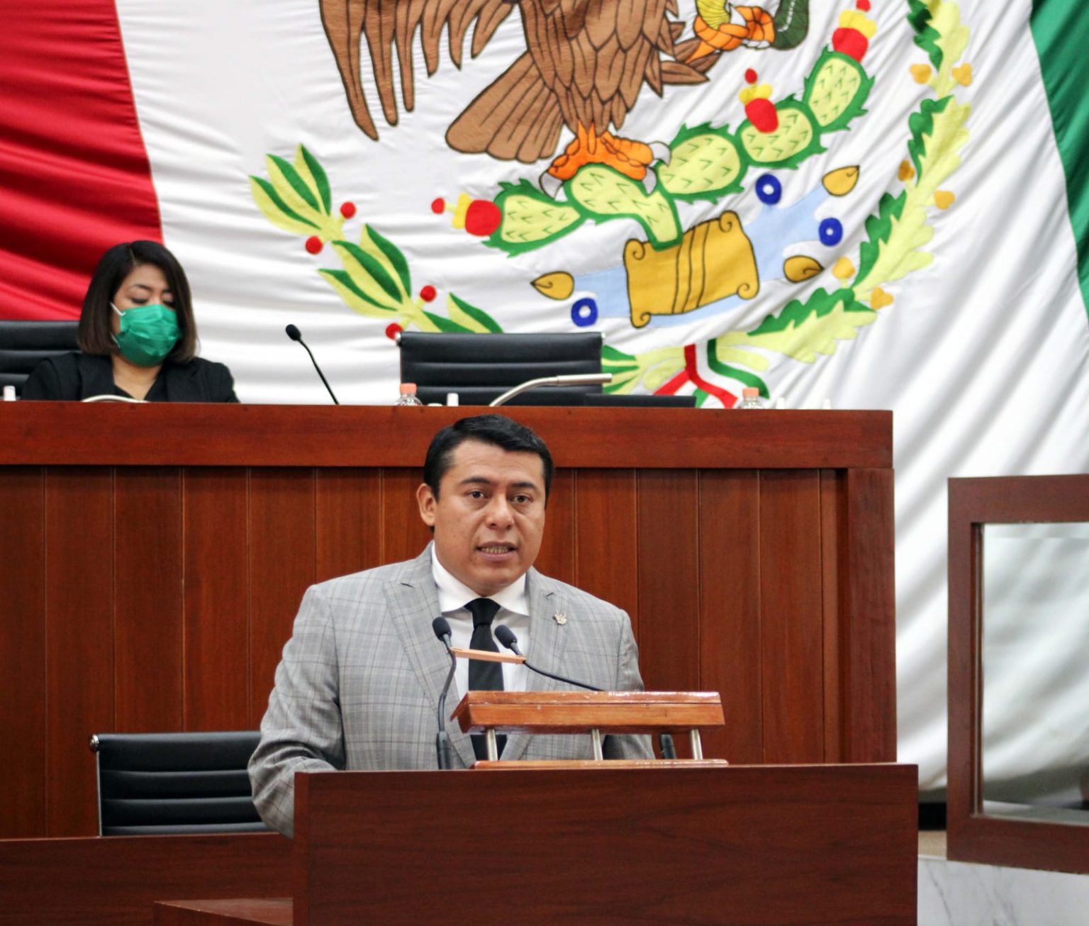 Reconoce Rubén Terán al poder ejecutivo por eliminación del fuero en Tlaxcala