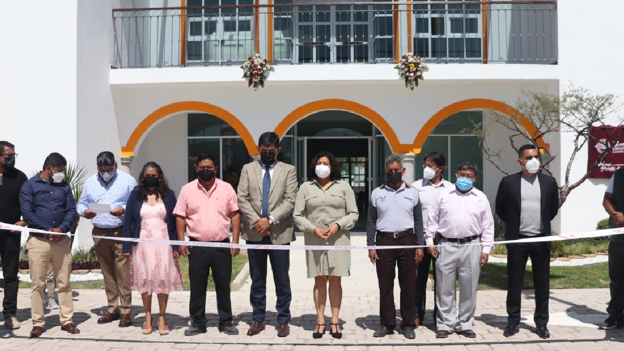 Ayuntamiento de San Andrés Cholula inauguró la nueva Presidencia Auxiliar de San Antonio Cacalotepec 