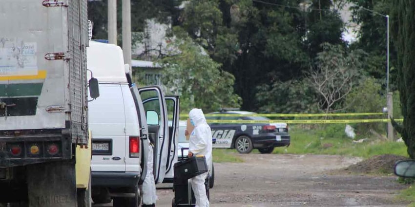 Hallan restos humanos en Amalucan; fiscalía realiza levantamiento