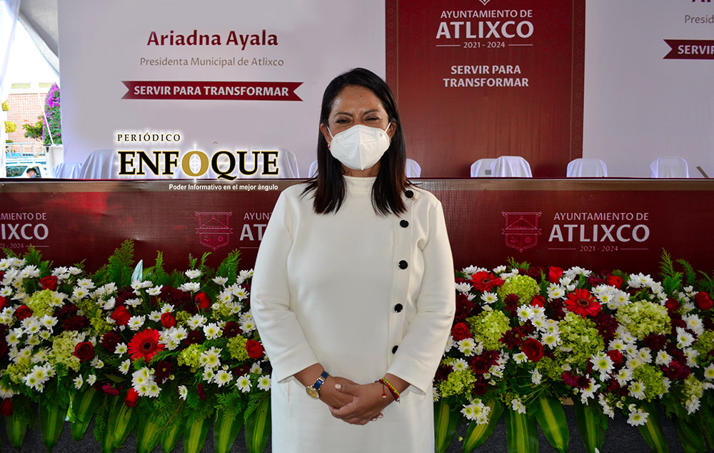 Ariadna Ayala, nueva alcaldesa de Atlixco, Puebla, iniciará en la 3er semana de octubre de 2021 foros de consulta ciudadana.