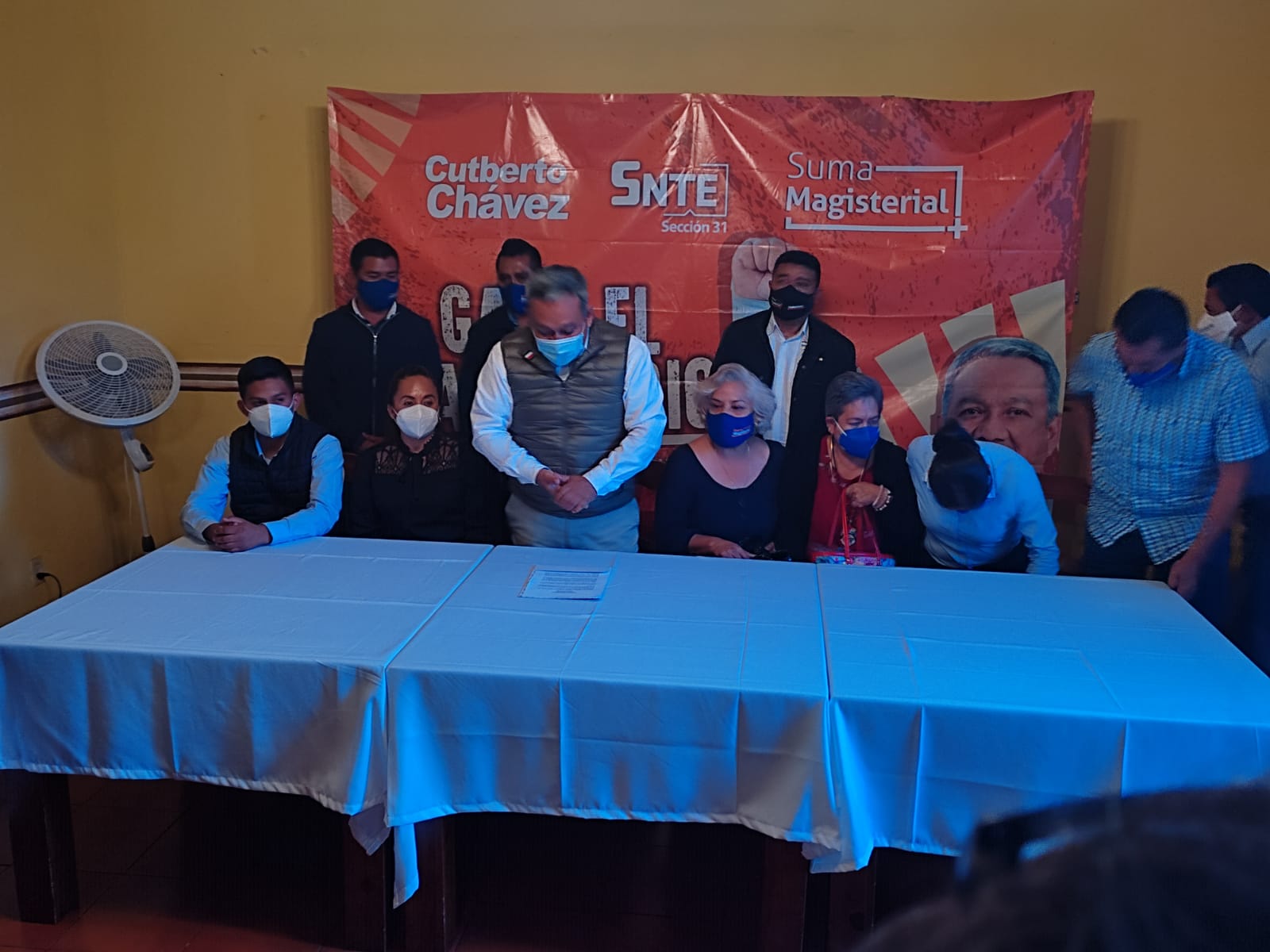 Tiene el SNTE sección 31 a nuevo dirigente, es Cutberto Chávez