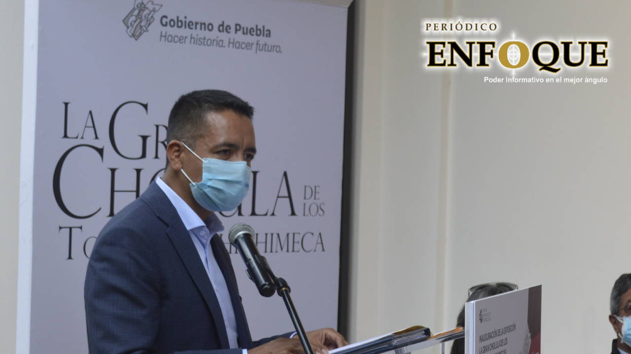 Edmundo Tlatehui enfatizó que es importante resaltar el legado cultural de Cholula 